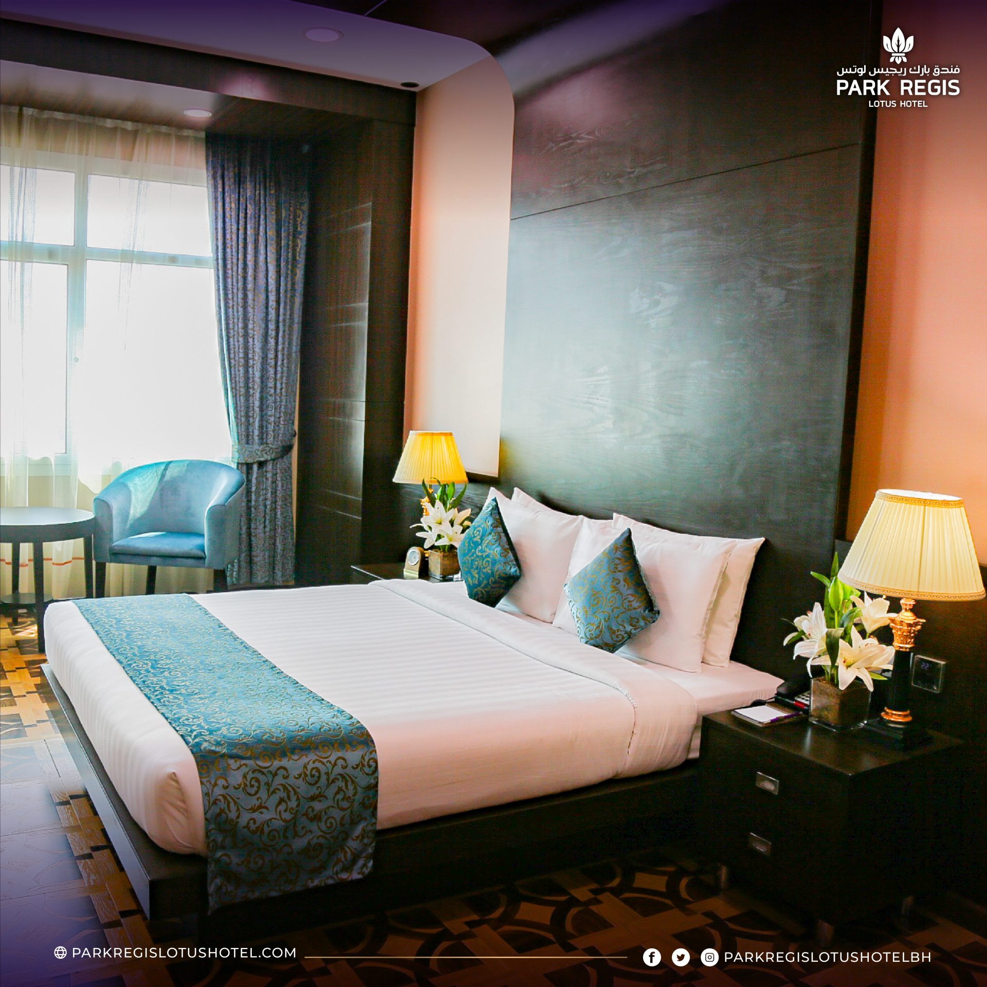 Park Regis Lotus Hotel - Deluxe Room- King Bed- Sea View