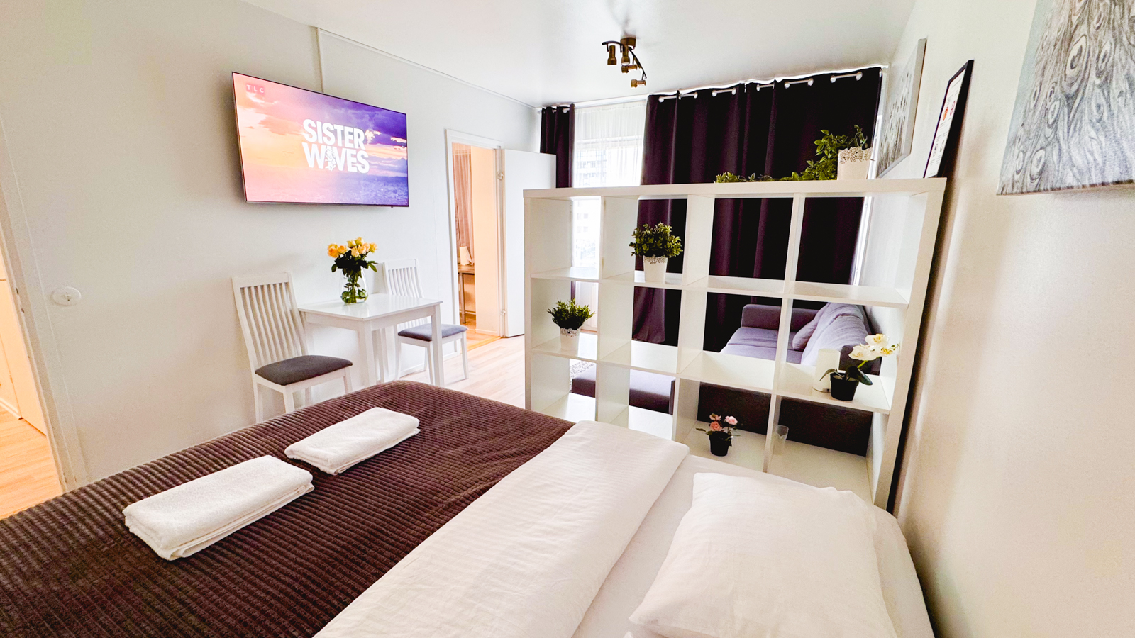 Spacious 2room apartment in the center of Oulu, Parking 7
