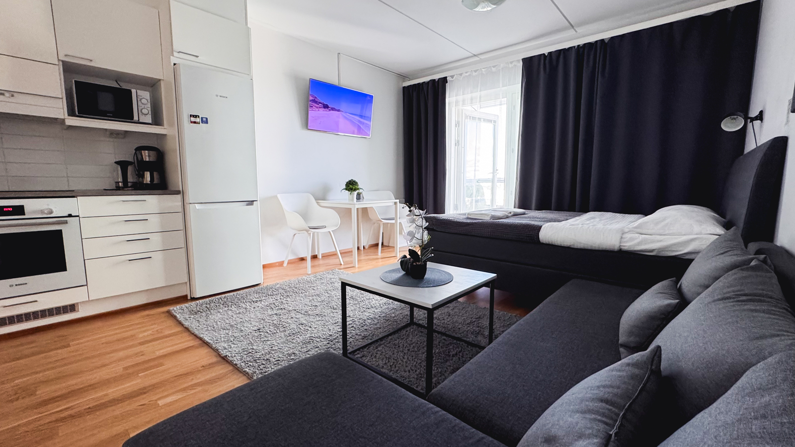 Heart of Oulu, studio. Parking 11