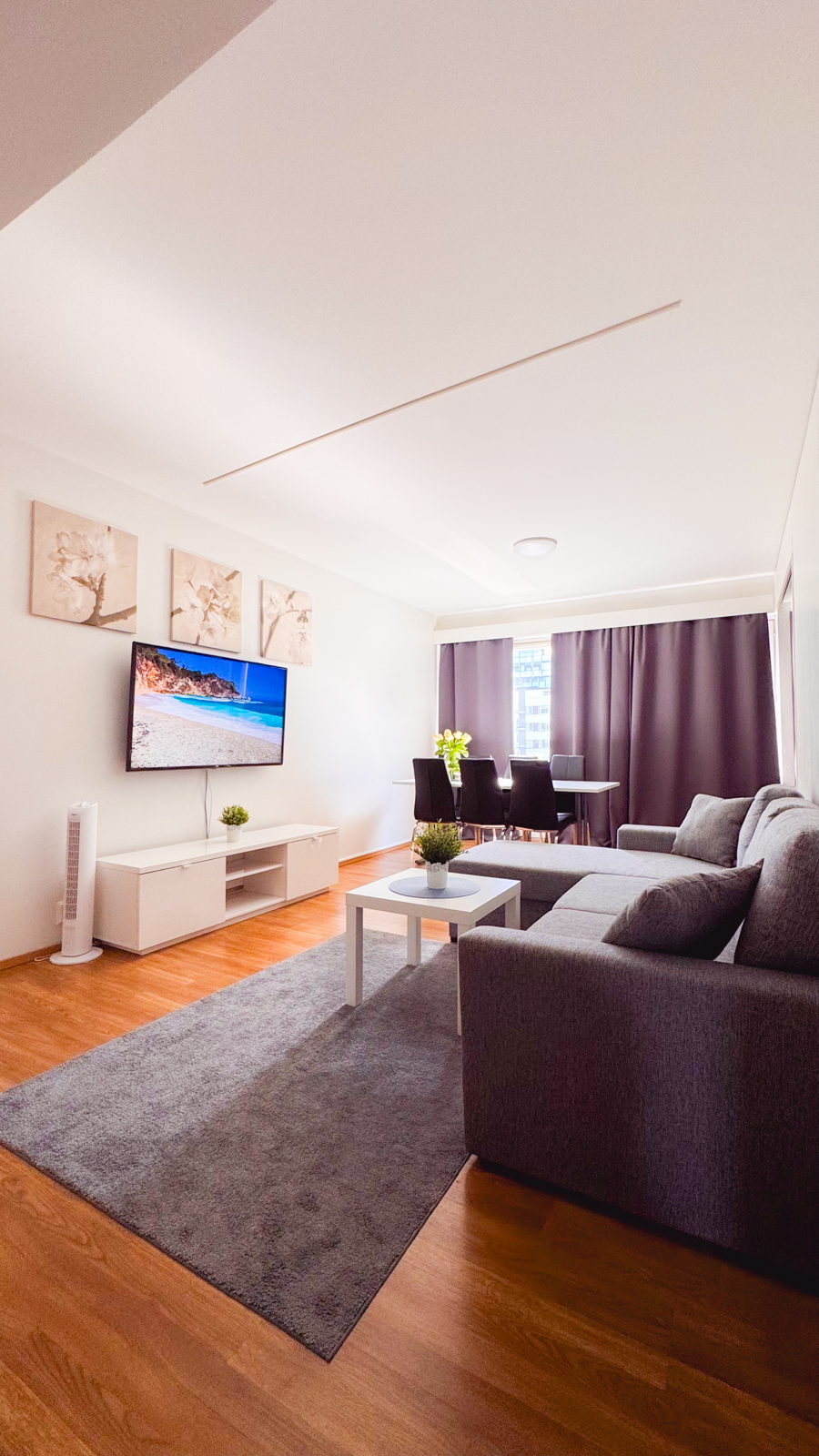 Spacious 4room apartment in the center of Oulu, Parking 9