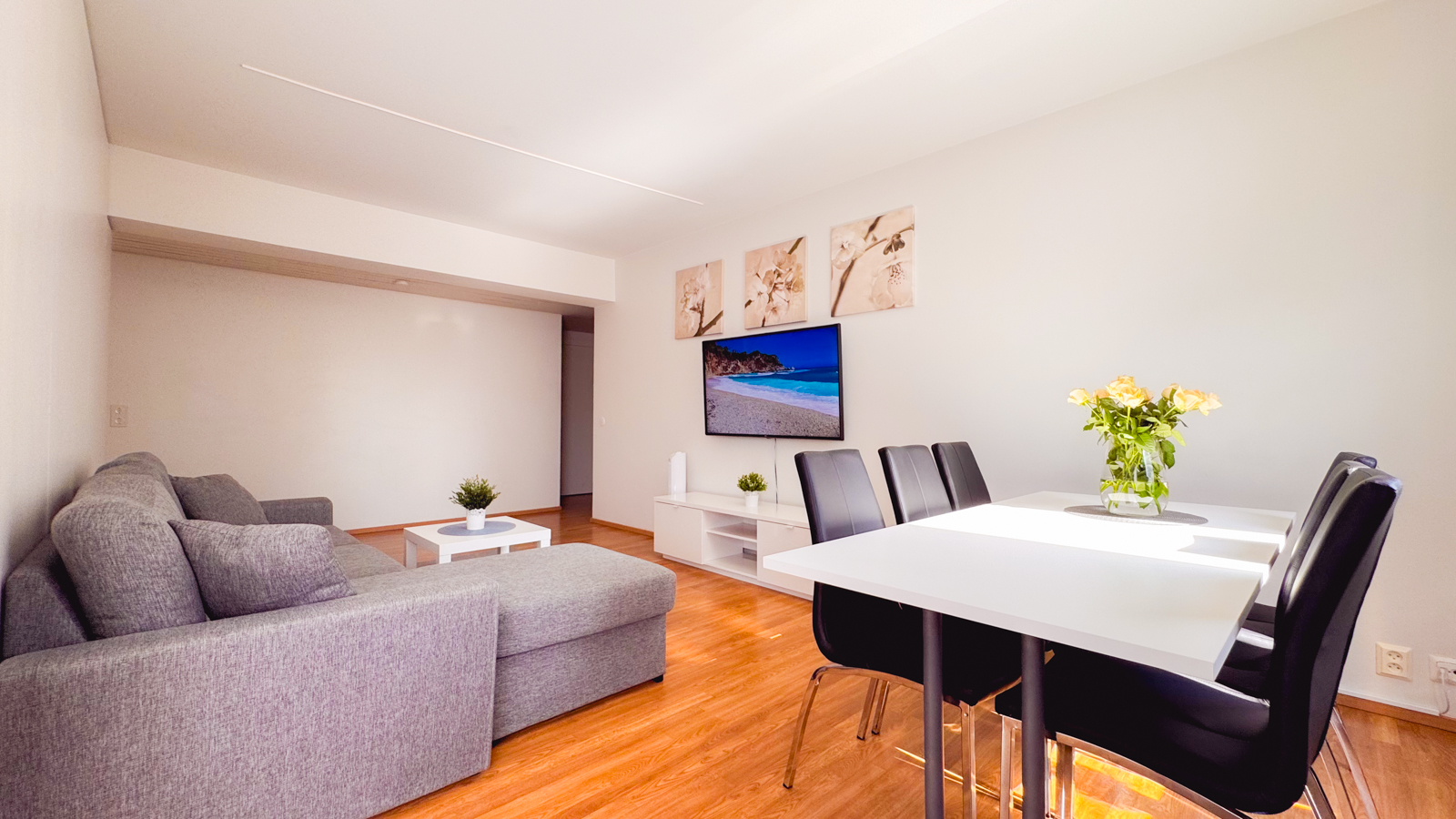 Spacious 4room apartment in the center of Oulu, Parking 3