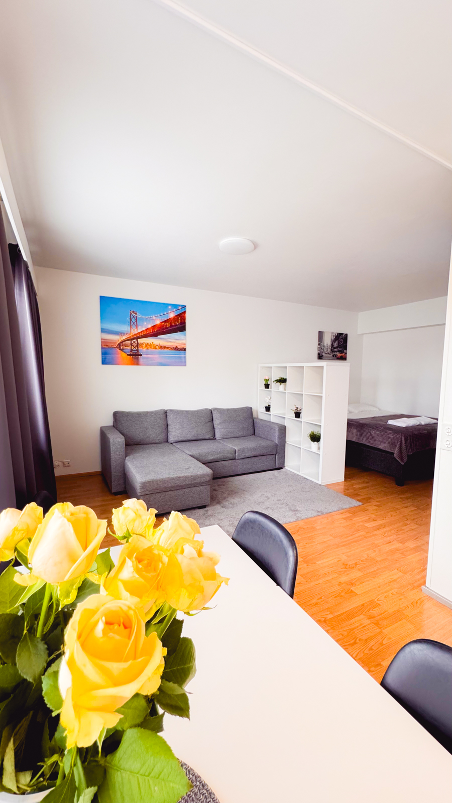City center 3-room apartment, Parking