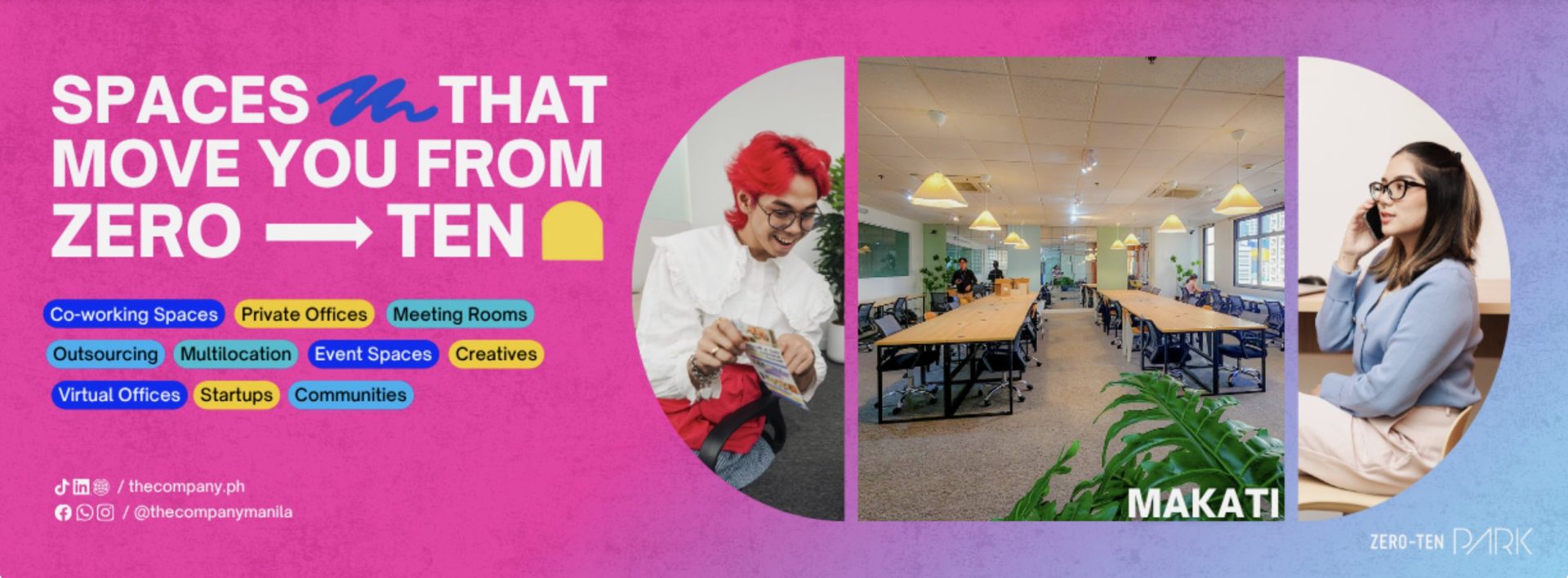 Meeting Room for 15 at Zero-Ten Park - Makati